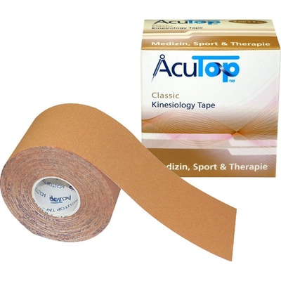 AcuTop Premium tejp bežový 5 cm x 5 m