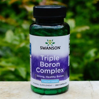 Swanson Triple Boron Complex Bor 3 mg 250 kapslí