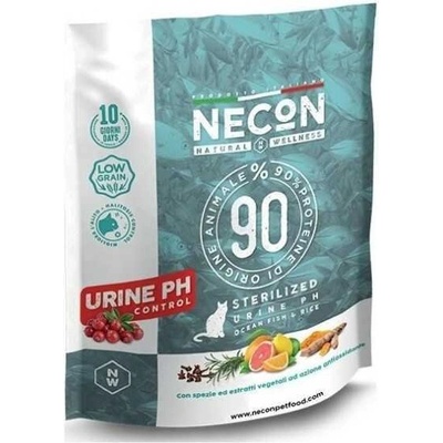 NECON Urinary Care Суха храна за кастрирани котки - океанска риба с ориз