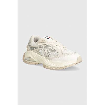 Маратонки Tommy Jeans TJW TRENDY RETRO RUNNER в бяло EN0EN02550 (EN0EN02550)