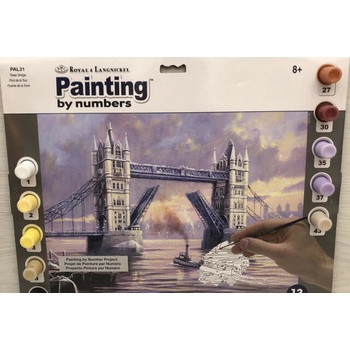 Malování podle čísel Tower Bridge