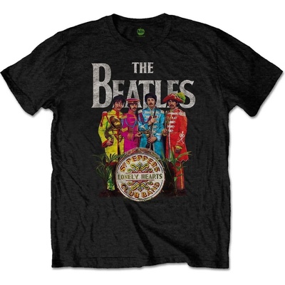 The Beatles Sgt Pepper Black S Риза (BT01MB01)