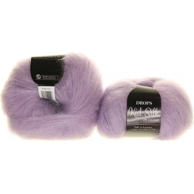 Drops Kid-Silk 55 světlá lila