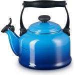 Le Creuset Чайник за котлон ТРАДИЦИОНЕН 2.1 л, AZURE, стомана, Le Creuset (LECR40102022200000)