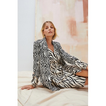 Moodo Десенирано сако бежово Moodo Moodo | Bezhov | ЖЕНИ | XS