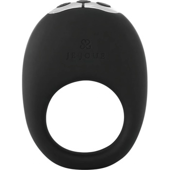 Je Joue Mio - акумулаторен вибриращ пръстен за пенис, водоустойчив, черен