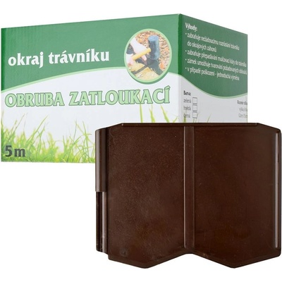 OBRUBA ZATĹKACIA HNEDÁ 5M