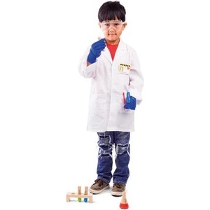 Bigjigs Toys - Детски карнавален костюм учен (34064)