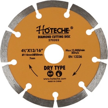 Hoteche Diamantový řezný kotouč 110 mm HT570202