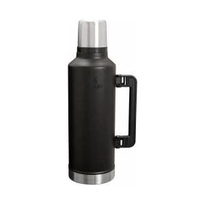 STANLEY 1913 Classic Legendary Thermos Bottle 2.3L - Thermos Keeps Hot or Cold for 48 Hours - Stainless Steel Thermos Flask - BPA Free - Dishwasher Safe - Matte Black - 10-07935-045
