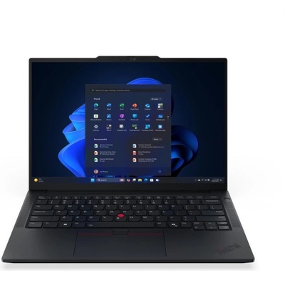 Лаптоп Lenovo ThinkPad E14 G7 Intel Core Ultra 5 225U, 12C (up to 4.8GHz, 12MB), 16GB DDR5-5600, 512GB SSD, 14" WUXGA (1920x1200) IPS AG, Intel Graphics, FHD 1080p&IR Cam, Backlit KB, WLAN, BT, FPR, 4 cell, DOS, (21SX0057BM)