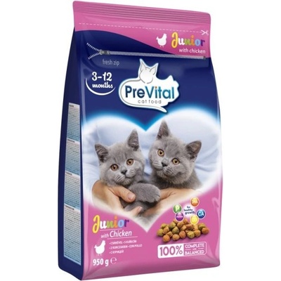 PreVital kočka junior kuřecí 3 12 měsíců 950 g