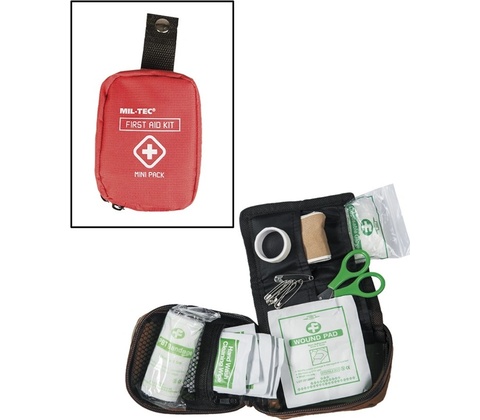 Mil-Tec Lekárnička Mini Pack červená