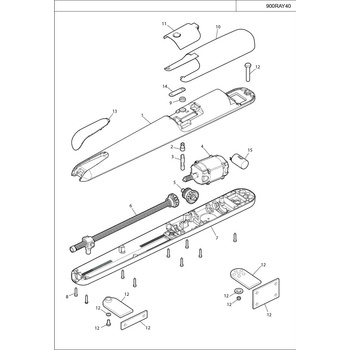 999RIDU002A00 ozubenie prevodovky-komplet