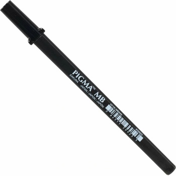 Sakura Pigma Brush Pen Техническа химикалка Medium Black 1 бр (XFVKMB49)