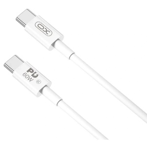 XO Кабел XO NB-Q190B 60W Charger Cable Type-C to Type-C 2M (10097666)