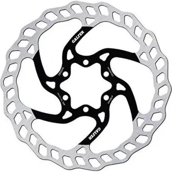 Galfer Kotouč Galfer DB004W Fixed Wave - 203 mm, brzdový, 6 děr, stříbrno-černá