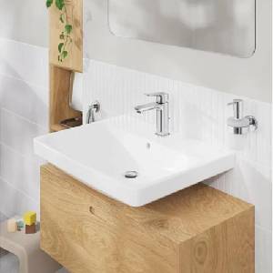 GROHE Cubeo M смесител за умивалник с едноръкохватков изскачащ вентил, гланциран хром (1017490000)