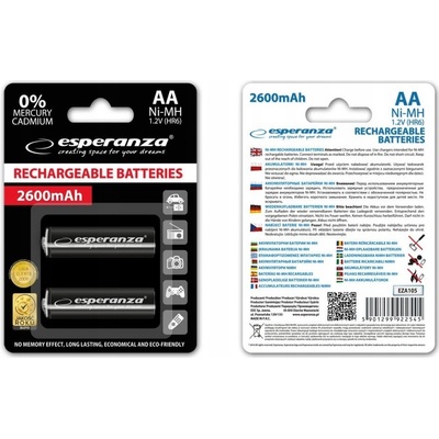 Esperanza AA 2600mAh 2ks EZA105
