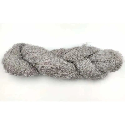 Mohair by Canard Bouclé Mohair Šedostříbrná 1081