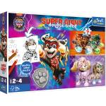 Trefl Puzzle 15 GIANT - Удивителният екип PAW PATROL (42009)