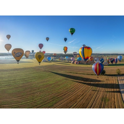 Let balónom počas Slovak Balloon Cup 2026