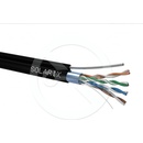Síťové kabely Solarix SXKD-5E-FTP-PE FTP, CAT 5e, 305m, černý