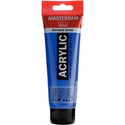 Amsterdam akrylová farba 120 ml 512 ultramarínová kobaltová modrá