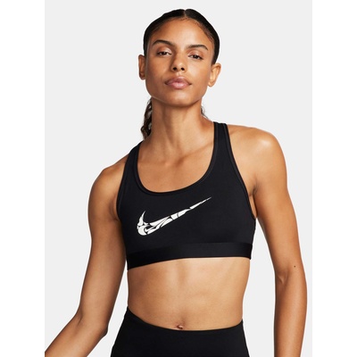 NIKE Спортен сутиен w nk swsh ls hbr bra