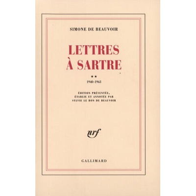 Lettres à Sartre | Beauvoir