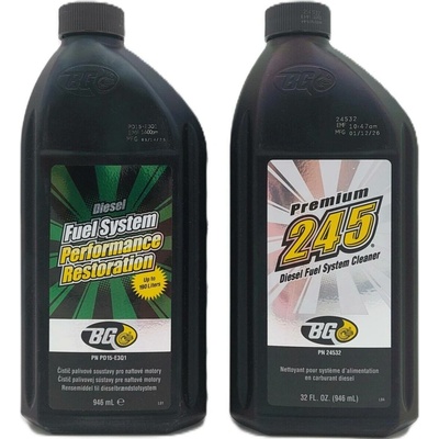 BG TOPD22 TOP SET Diesel dekarbonizace palivové soustavy, vstřiků, DPF 2 x 946 ml
