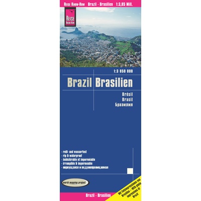 Brazílie (Brazil) 1:3.850.000 mapa RKH