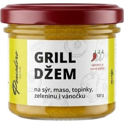 Grill džem 120g - mangový s habanero yellow