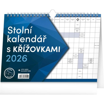 NOTIQUE Stolný s krížovkami s háčikom 30 x 21 cm 2026