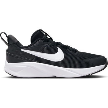 Image 1 of Nike Детски обувки Nike Star Runner 4 Little Kids' Shoes - Black/White