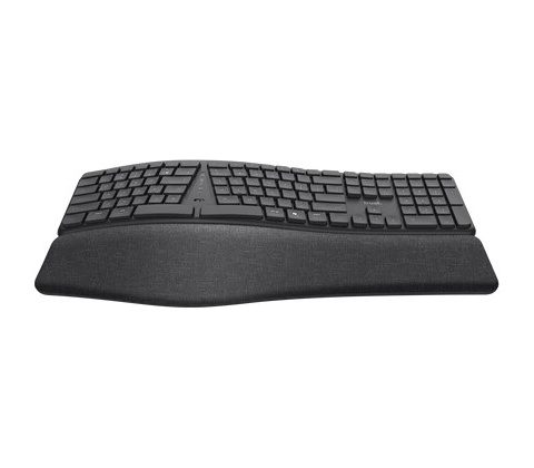 Trust Keyra Ergonomic Multidevice Wireless Keyboard 25459