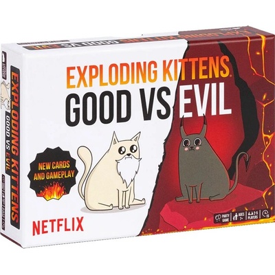 Exploding Kittens Настолна игра Exploding Kittens: Good vs Evil - Парти (BGBG0004692N)