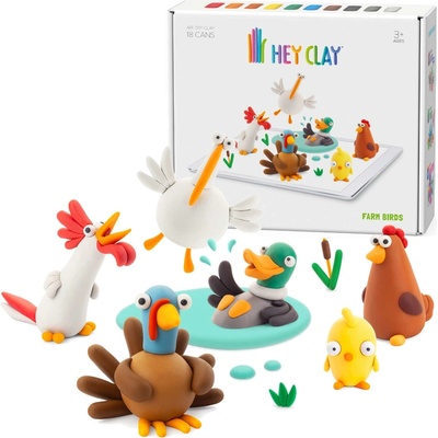 TM Toys Hey Clay Ptáci