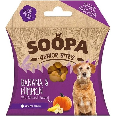 Soopa Healthy Bites Senior s banánem dýní a lněným semínkem 50 g