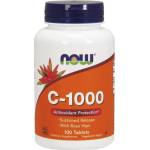 NOW NOW Vitamin C-1000 с шипка и постепенно освобождаване, 100 таблетки