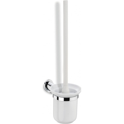 Kela WC štětka s držákem MAKIRA chromovaná mosaz 43 cm KL-20269