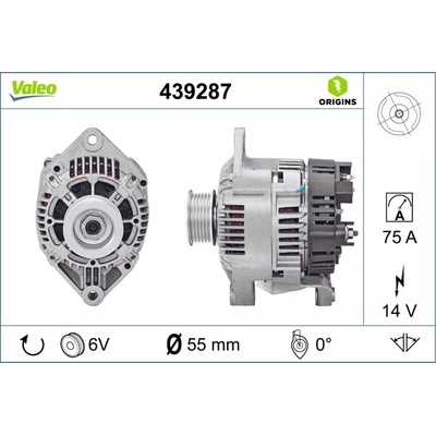 generátor VALEO 439287