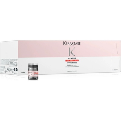 Kérastase Genesis Ampoules Cure Anti chute Fortifiantes Zpevňující kúra proti padání vlasů 42 x 6 ml – Zboží Dáma