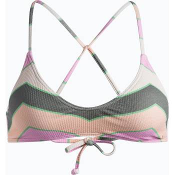 Roxy Горнище на бански костюм ROXY Vista Stripe Strappy agave green very vista stripe