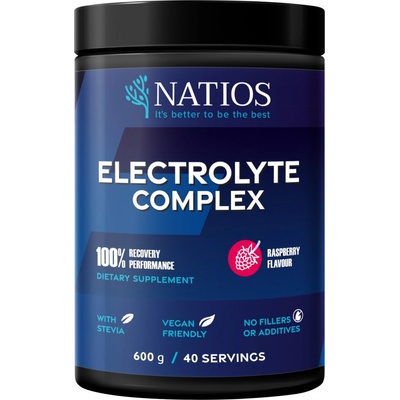 Natios Electrolyte Complex Malina 600 g