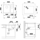 Image 1 of BLANCO SUBLINE 340/160-U (523552)