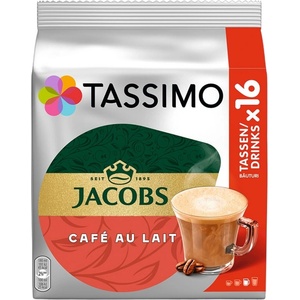 Douwe Egberts Tassimo CAFE с мляко 16бр