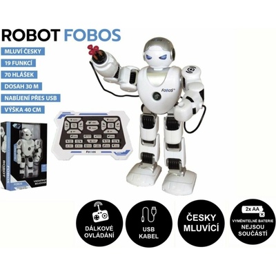 Teddies Robot FOBOS RC Česky hovoriaci