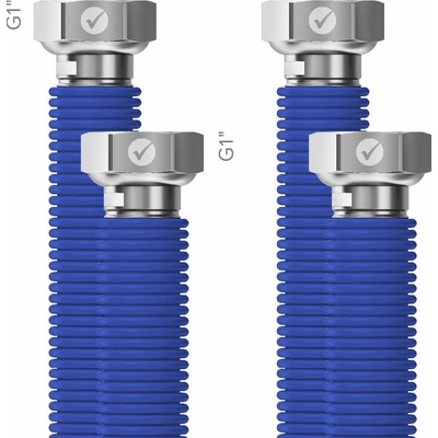 Merabell Aqua Flexi Pripojovacia hadica, vnútorný G1" × vnútorný G1" , 30–60 cm, 2 ks, M0063