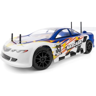 HiMOTO Onroad NASCADA Brushless 2,4 GHz RTR set modrá 1:10